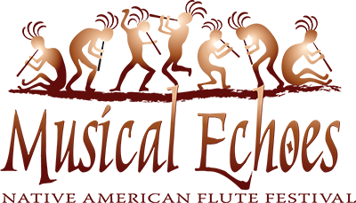 Musical Echoes Native American Flute Festival Logo